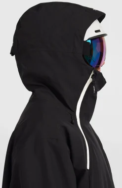 Homme O'Neill Vestes De Ski|Vestes De Snowboard-HommesVeste de ski asymétrique FWC'Play| Noire