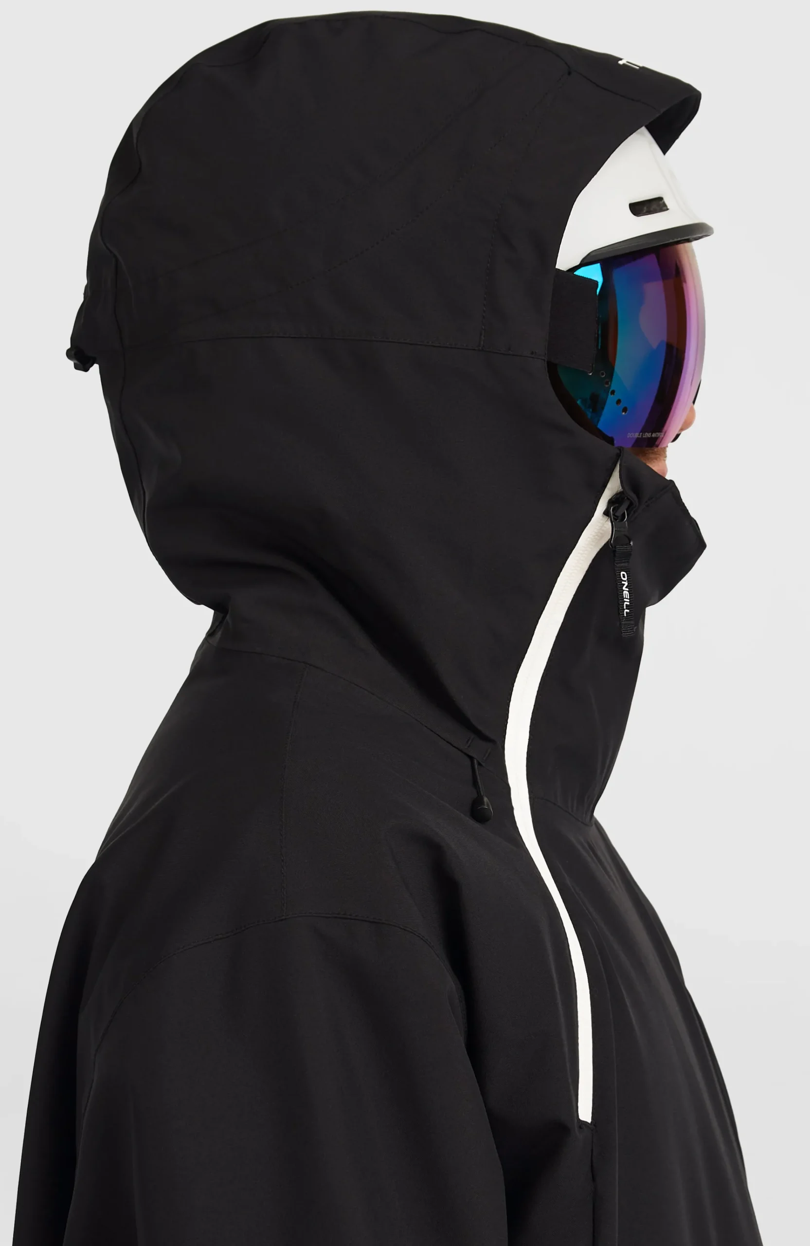 Homme O'Neill Vestes De Ski|Vestes De Snowboard-HommesVeste de ski asymétrique FWC'Play| Noire