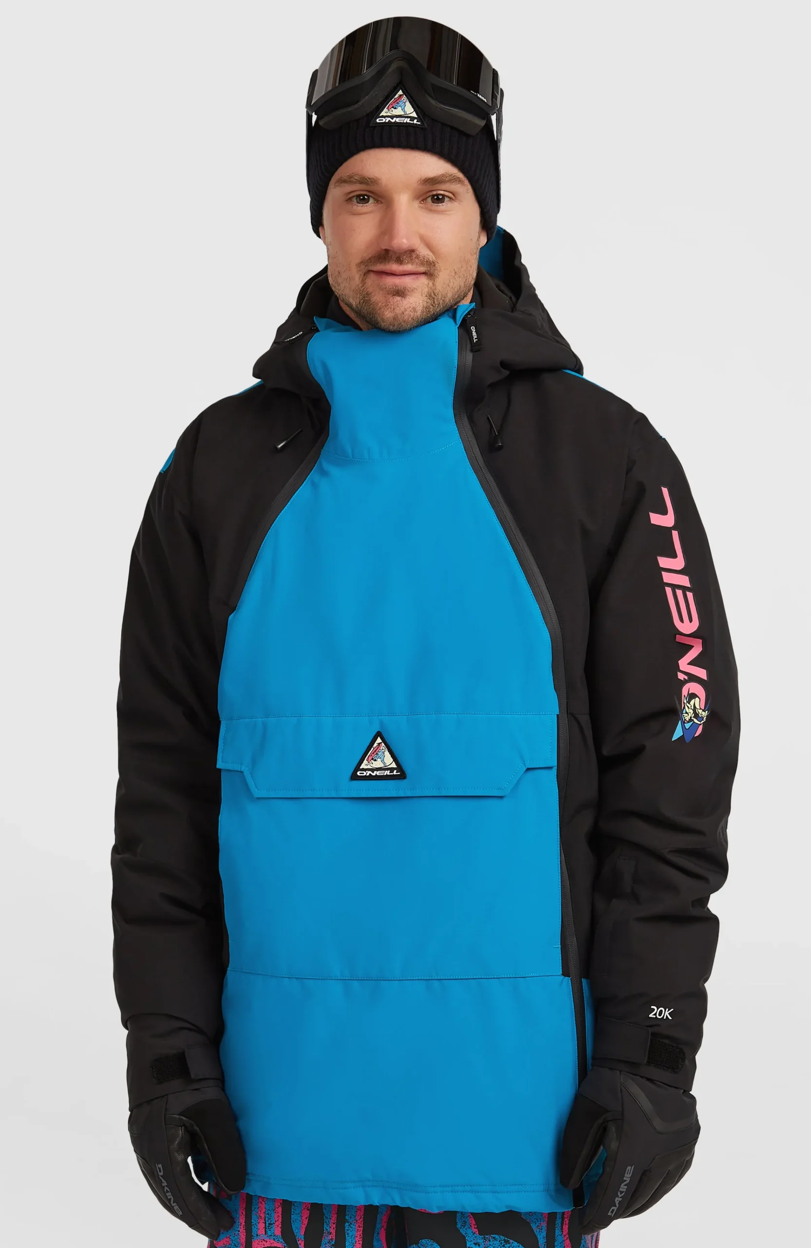 Homme O'Neill Vestes De Ski|Vestes De Snowboard-HommesVeste de ski asymétrique FWC'Play| Bleu Mix
