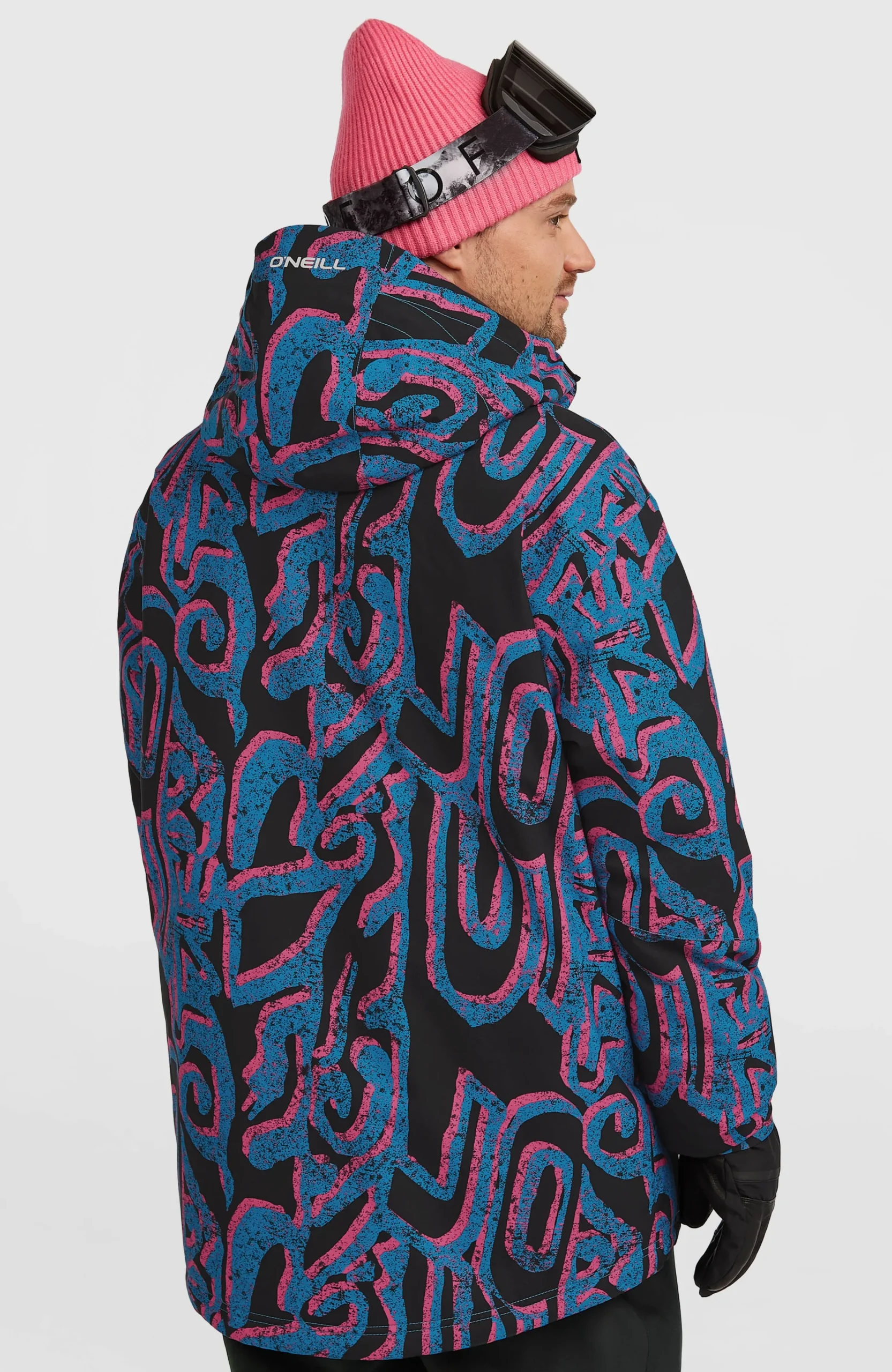 Homme O'Neill Vestes De Ski|Vestes De Snowboard-HommesVeste de ski asymétrique FWC'Play| Rose