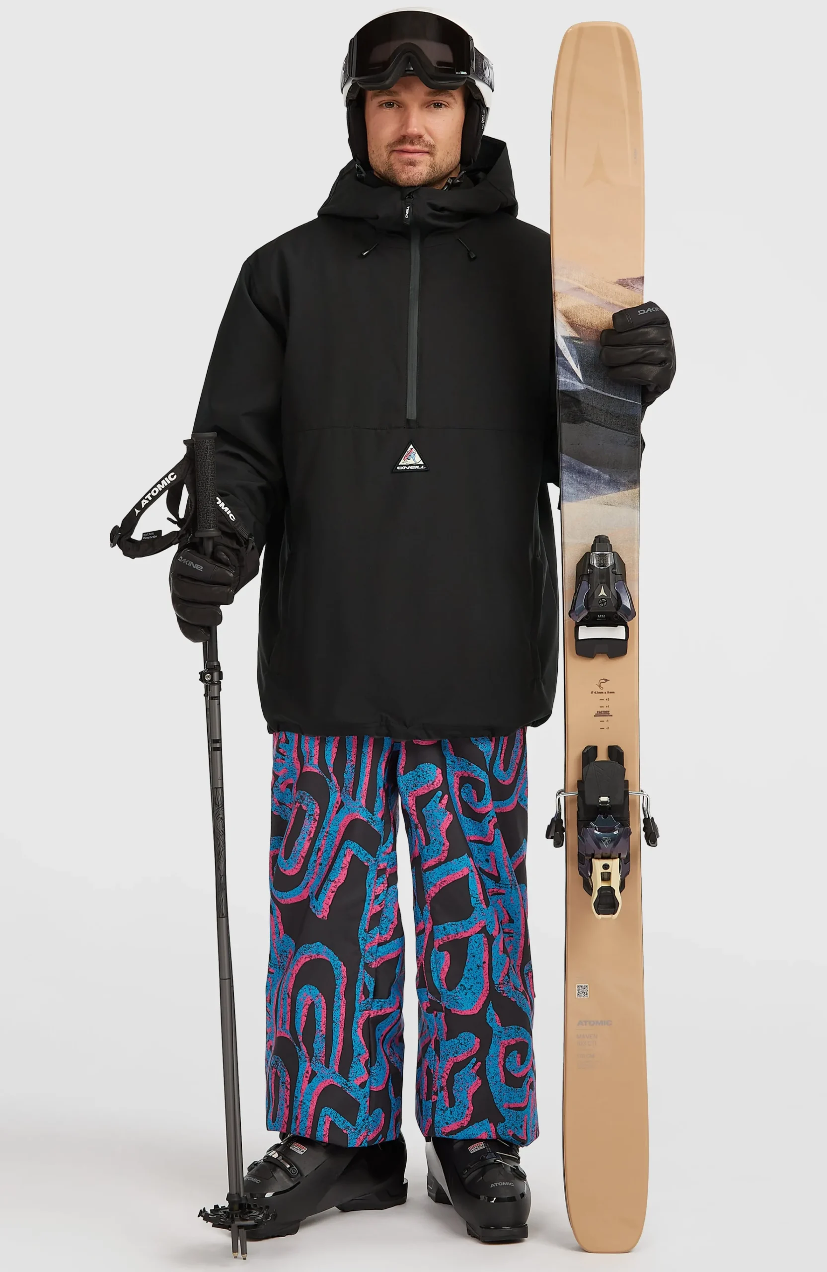 Homme O'Neill Vestes De Ski|Vestes De Snowboard-HommesVeste de ski et snowboard FWC'Play Park Anorak| Noire