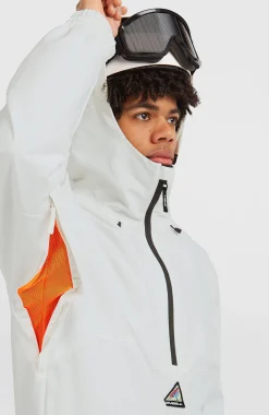 Homme O'Neill Vestes De Ski|Vestes De Snowboard-HommesVeste de ski et snowboard FWC'Play Park Anorak| Blanc