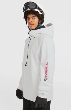Homme O'Neill Vestes De Ski|Vestes De Snowboard-HommesVeste de ski et snowboard FWC'Play Park Anorak| Blanc