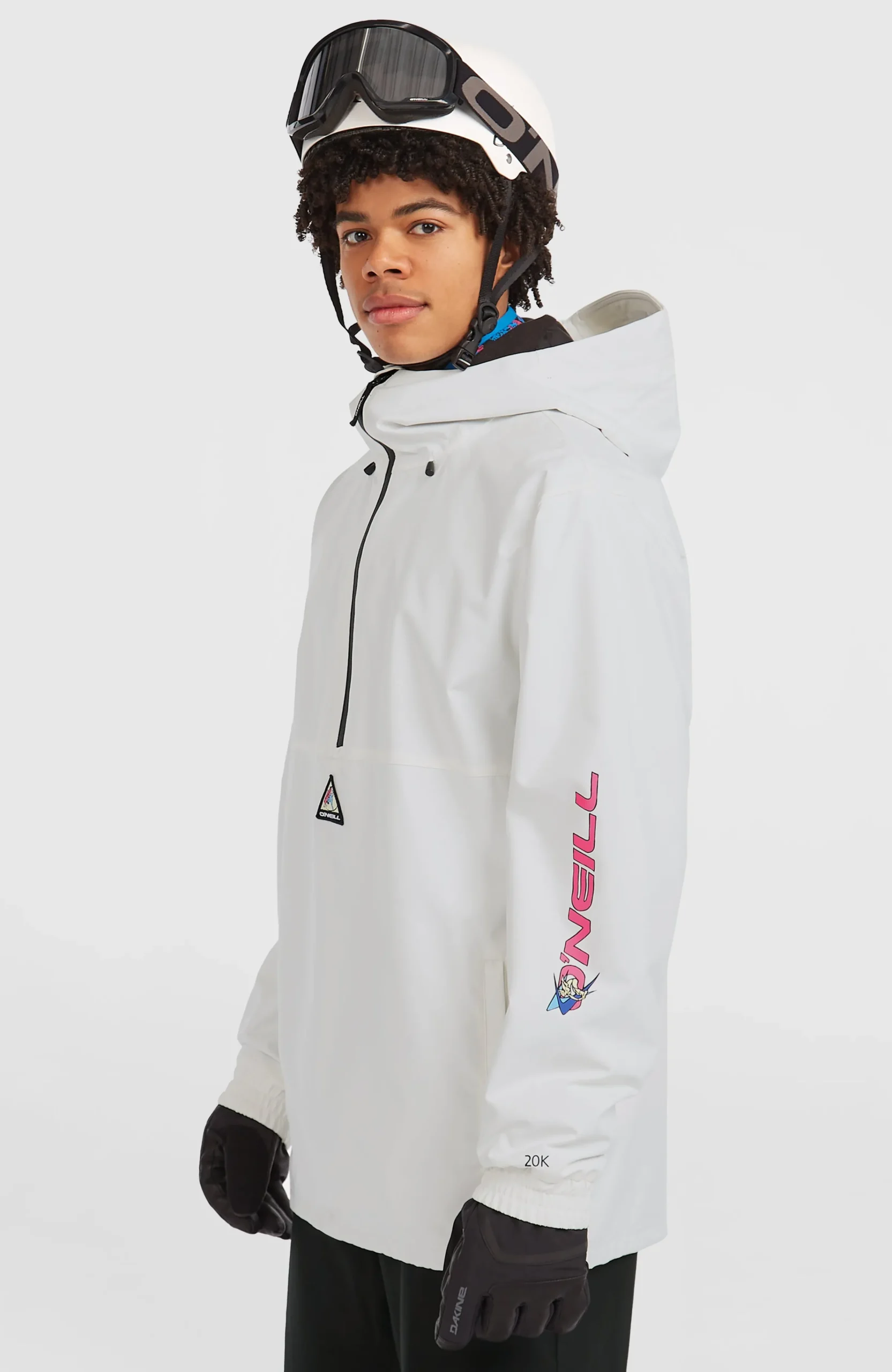 Homme O'Neill Vestes De Ski|Vestes De Snowboard-HommesVeste de ski et snowboard FWC'Play Park Anorak| Blanc