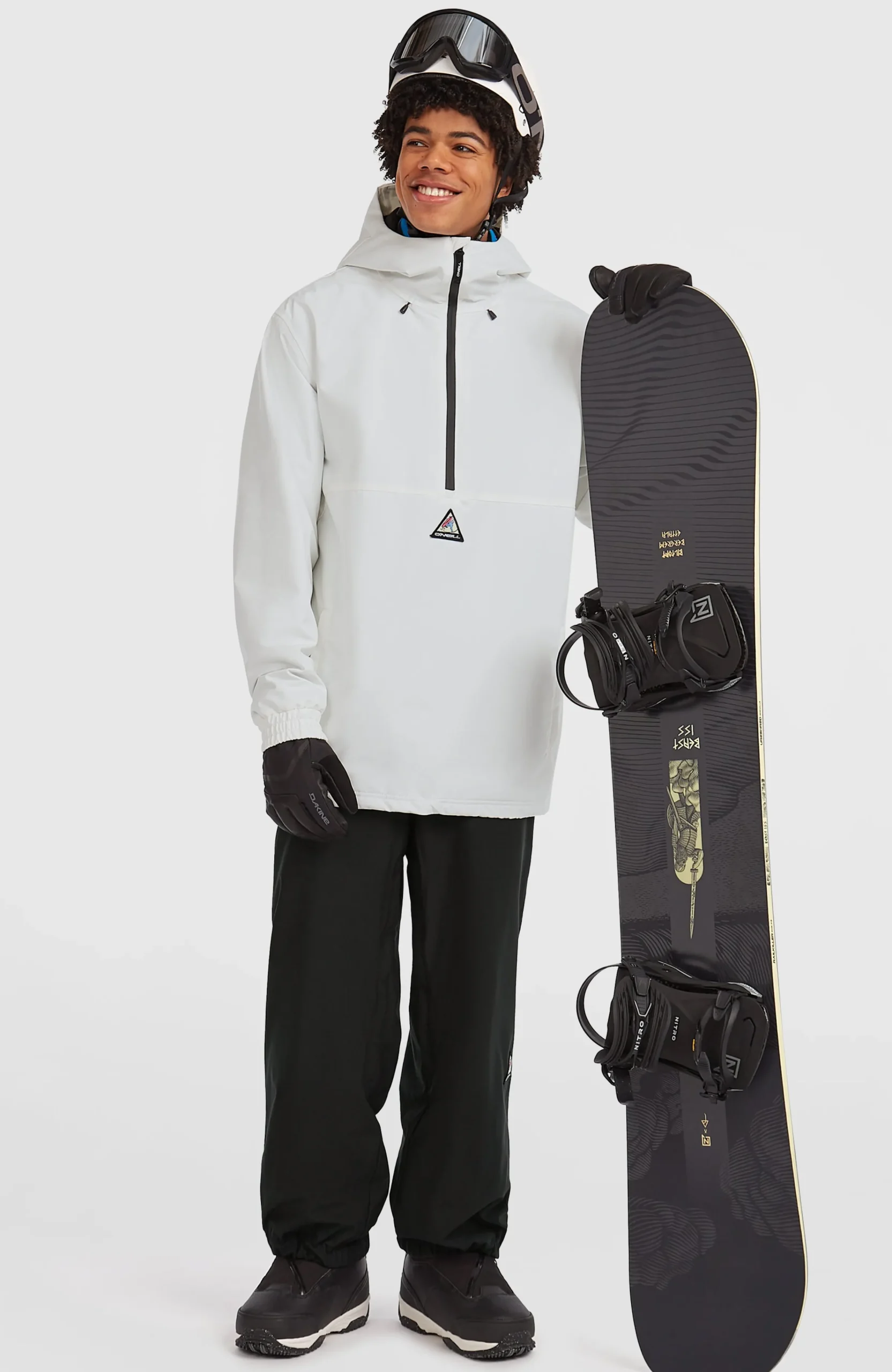 Homme O'Neill Vestes De Ski|Vestes De Snowboard-HommesVeste de ski et snowboard FWC'Play Park Anorak| Blanc