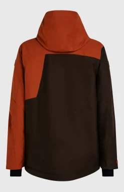 Homme O'Neill Vestes De Ski|Vestes De Snowboard-HommesVeste de ski FWC'Cruz Block| Marron Mix
