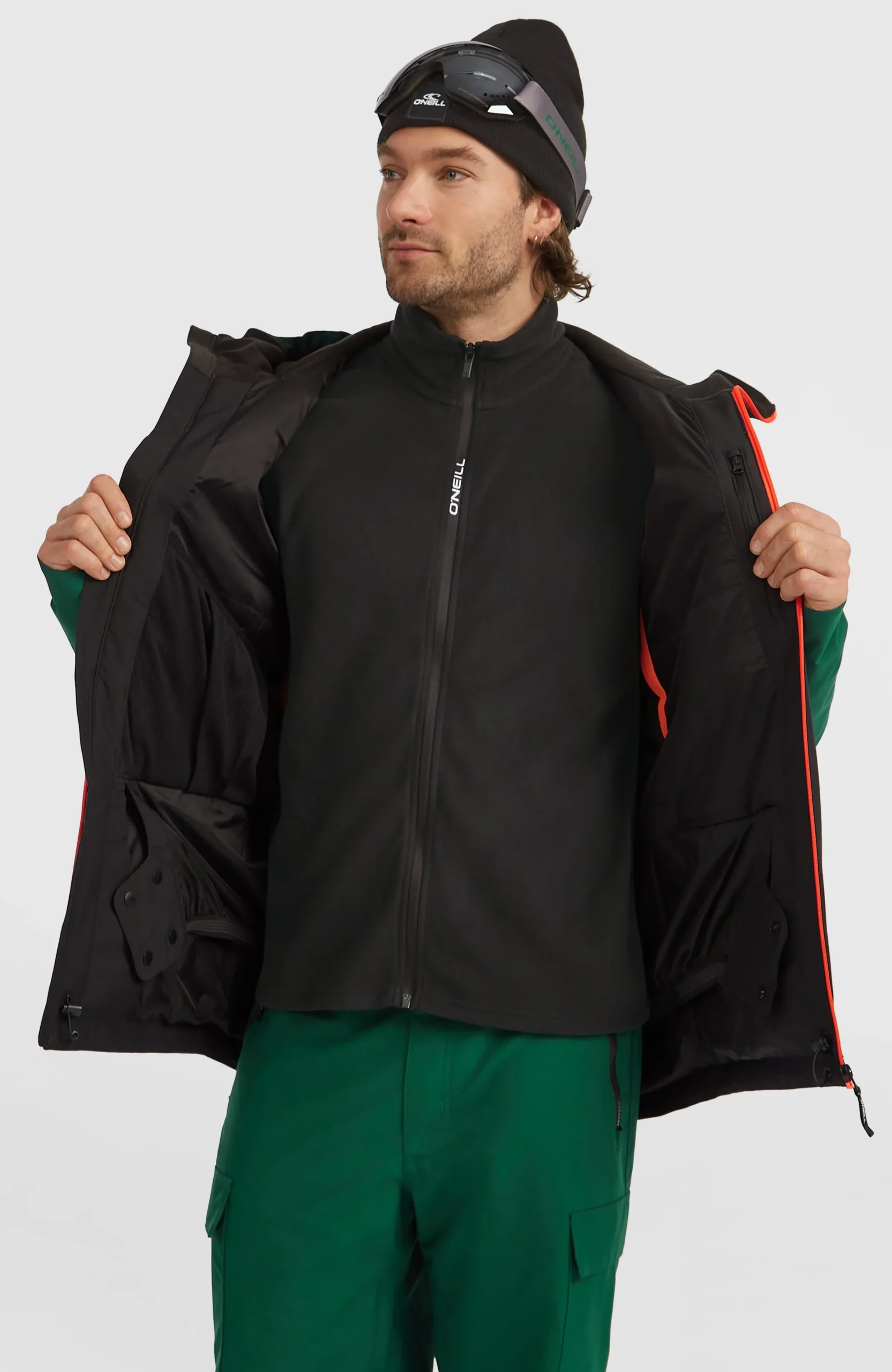 Homme O'Neill Vestes De Ski|Vestes De Snowboard-HommesVeste de ski FWC'Cruz Duo| Vert Mix