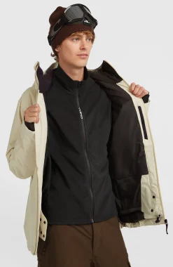 Homme O'Neill Vestes De Ski|Vestes De Snowboard-HommesVeste de ski FWC'Cruz| Beige