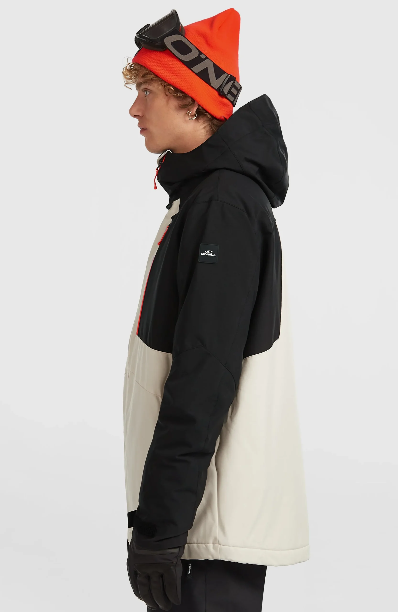 Homme O'Neill Vestes De Ski|Vestes De Snowboard-HommesVeste de ski FWC'Cruz Block| Beige Mix