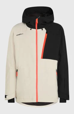 Homme O'Neill Vestes De Ski|Vestes De Snowboard-HommesVeste de ski FWC'Cruz Block| Beige Mix