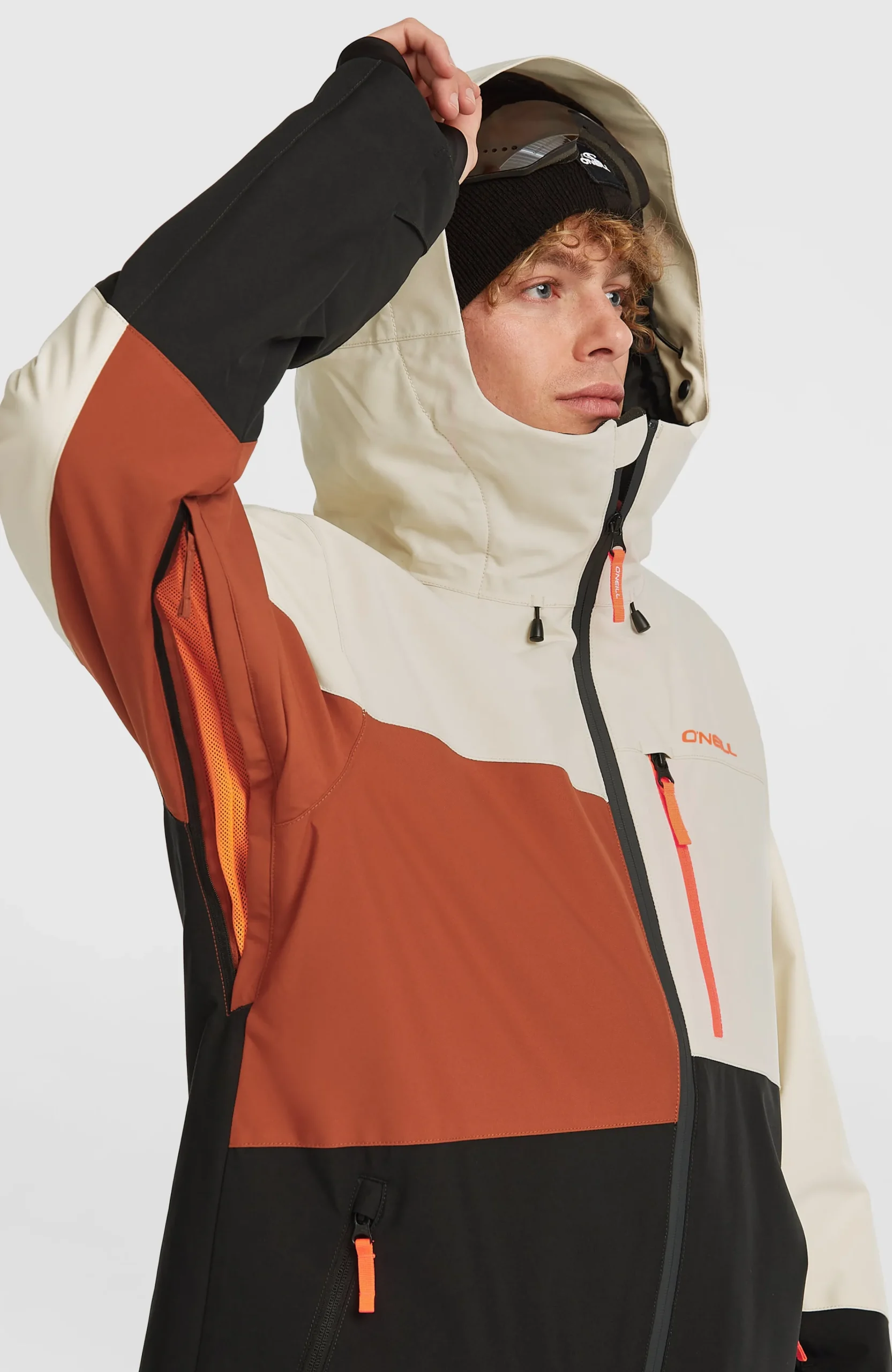 Homme O'Neill Vestes De Ski|Vestes De Snowboard-HommesVeste de ski FWC'Cruz Triple| Beige Mix