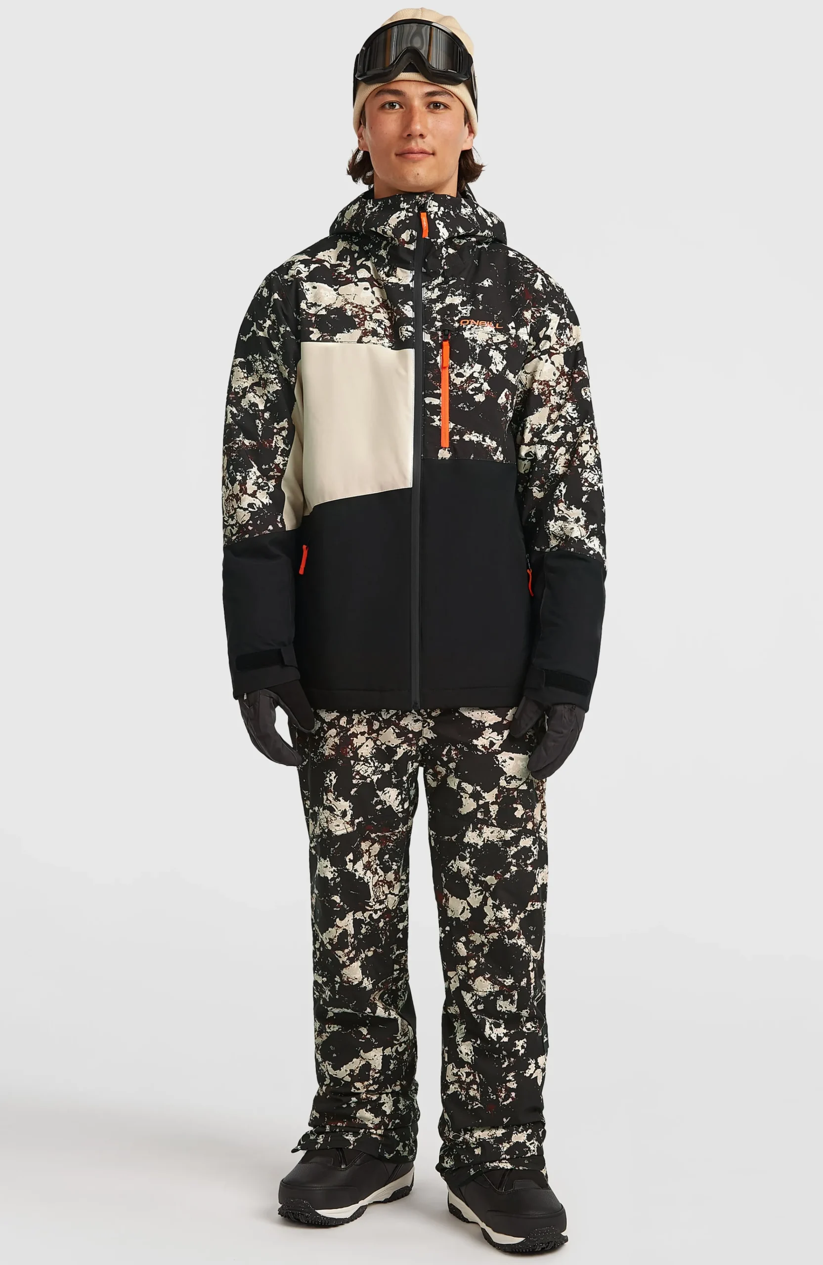 Homme O'Neill Vestes De Ski|Vestes De Snowboard-HommesVeste de ski FWC'Cruz Triple| Noire