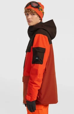 Homme O'Neill Vestes De Ski|Vestes De Snowboard-HommesVeste de ski FWC'Peak Pro| Orange Mix