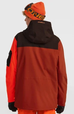 Homme O'Neill Vestes De Ski|Vestes De Snowboard-HommesVeste de ski FWC'Peak Pro| Orange Mix