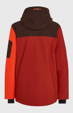Homme O'Neill Vestes De Ski|Vestes De Snowboard-HommesVeste de ski FWC'Peak Pro| Orange Mix