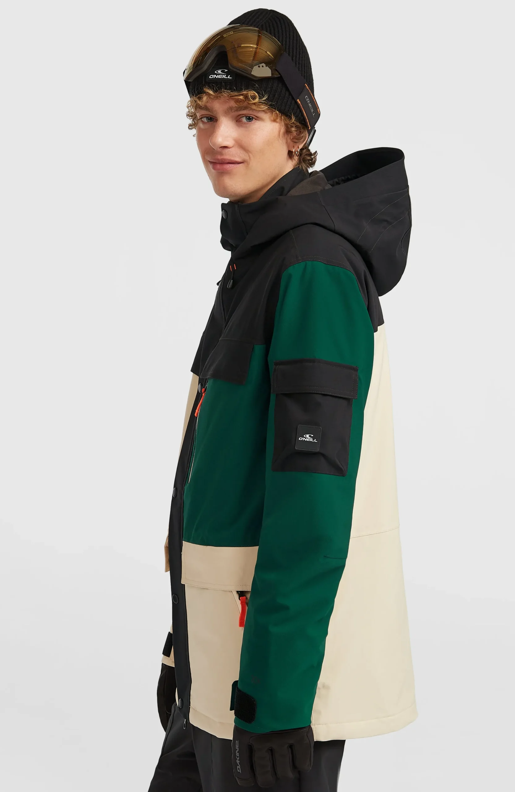Homme O'Neill Vestes De Ski|Vestes De Snowboard-HommesVeste de ski FWC'Peak Pro| Beige Mix