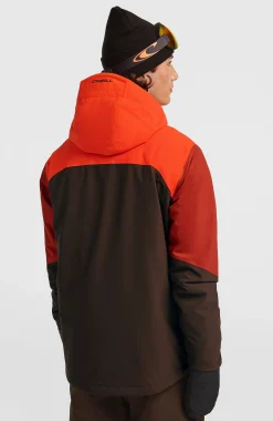 Homme O'Neill Vestes De Ski|Vestes De Snowboard-HommesVeste de ski FWC'Peak Fire| Rouge Mix