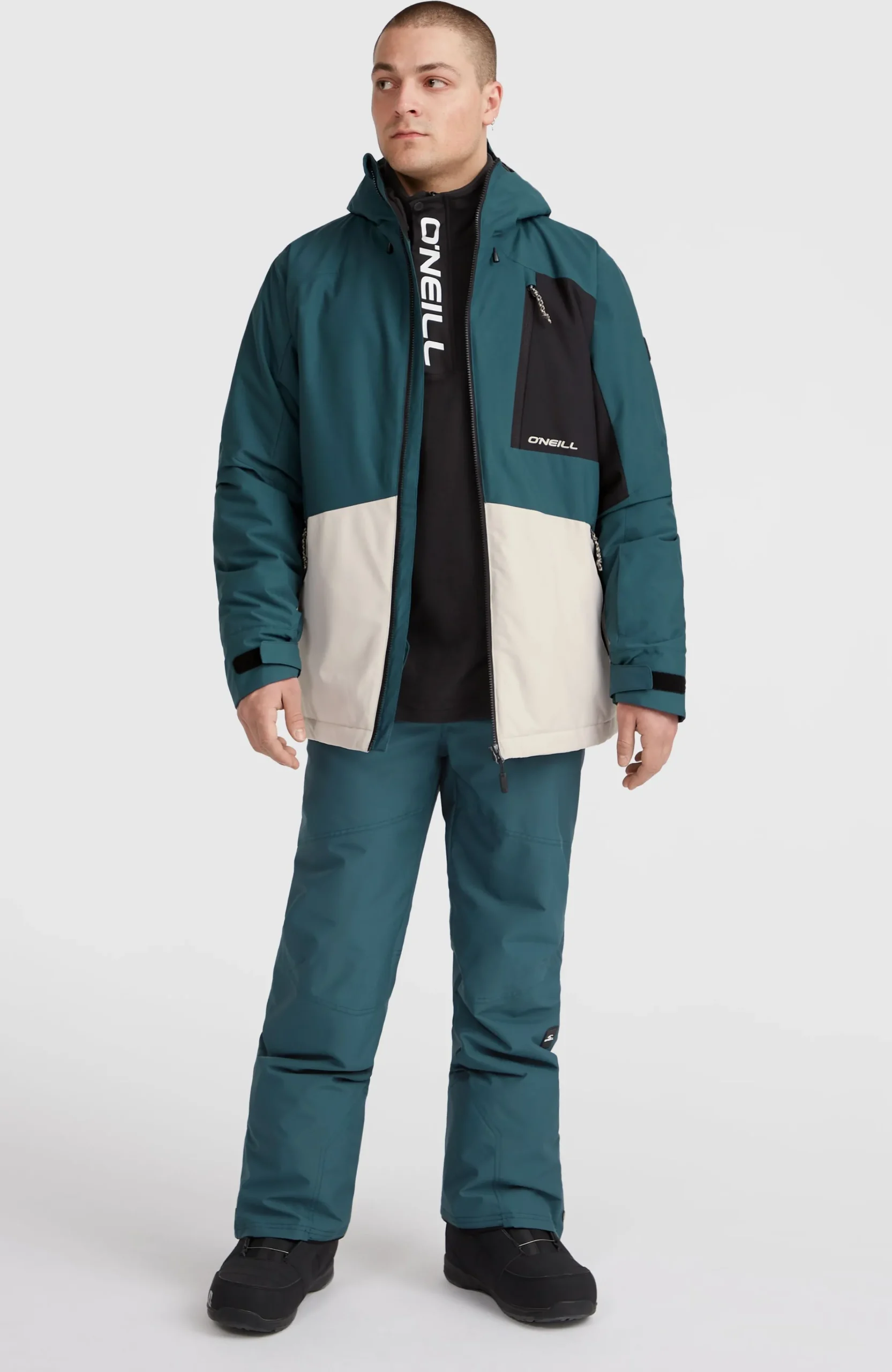 Homme O'Neill Vestes De Ski|Vestes De Snowboard-HommesVeste de ski Hammer Block| Bleu Mix