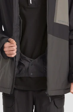 Homme O'Neill Vestes De Ski|Vestes De Snowboard-HommesVeste de ski Hammer Block| Noir Mix