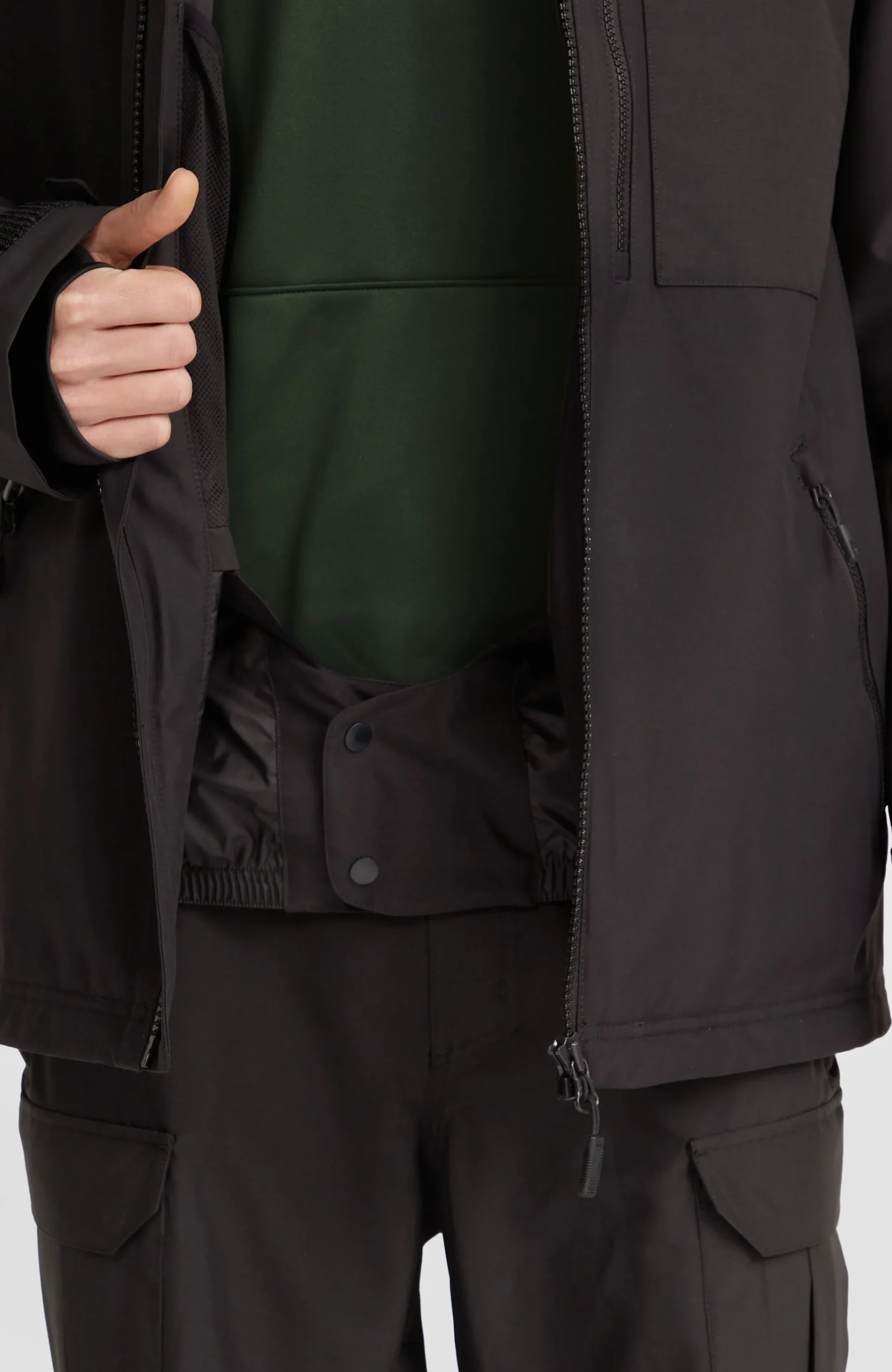 Homme O'Neill Vestes De Ski|Vestes De Snowboard-HommesVeste de ski Utility Hybrid| Noire