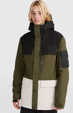 Homme O'Neill Vestes De Ski|Vestes De Snowboard-HommesVeste de ski Utility Pro Hybrid| Vert Mix