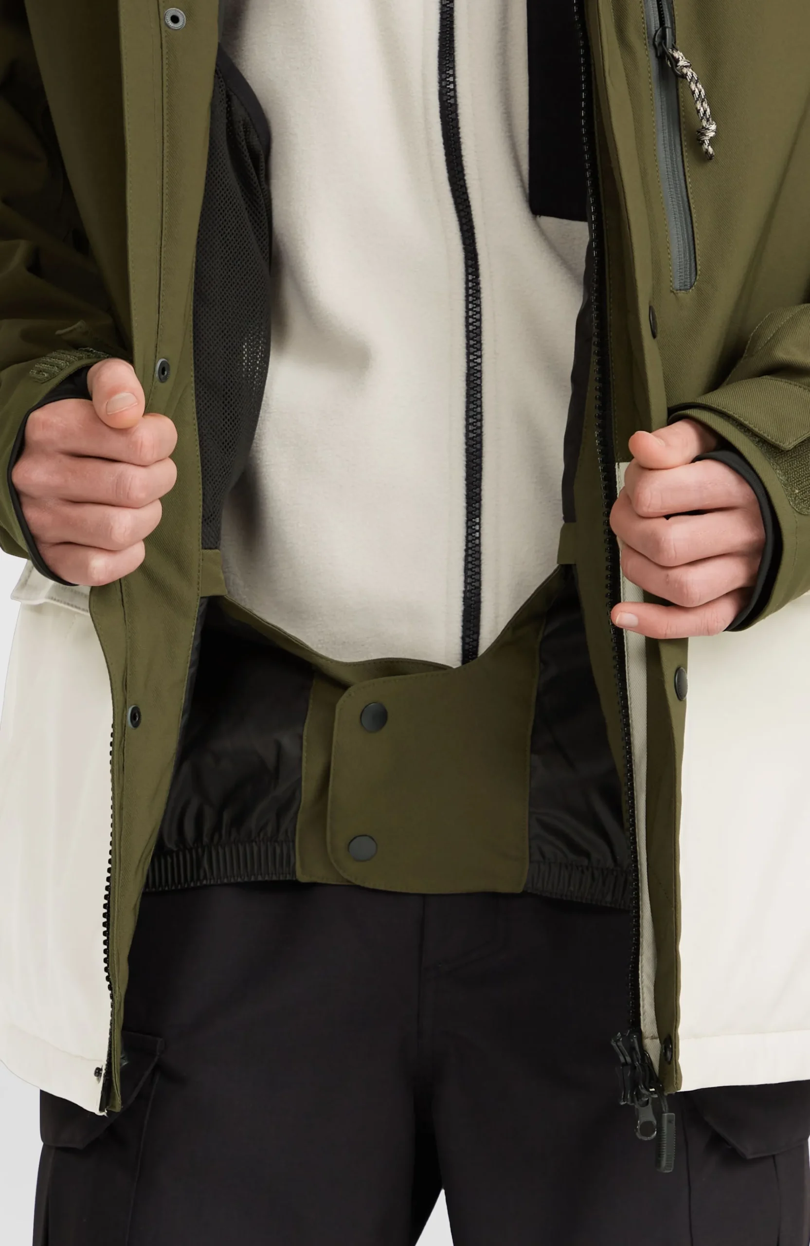 Homme O'Neill Vestes De Ski|Vestes De Snowboard-HommesVeste de ski Utility Pro Hybrid| Vert Mix