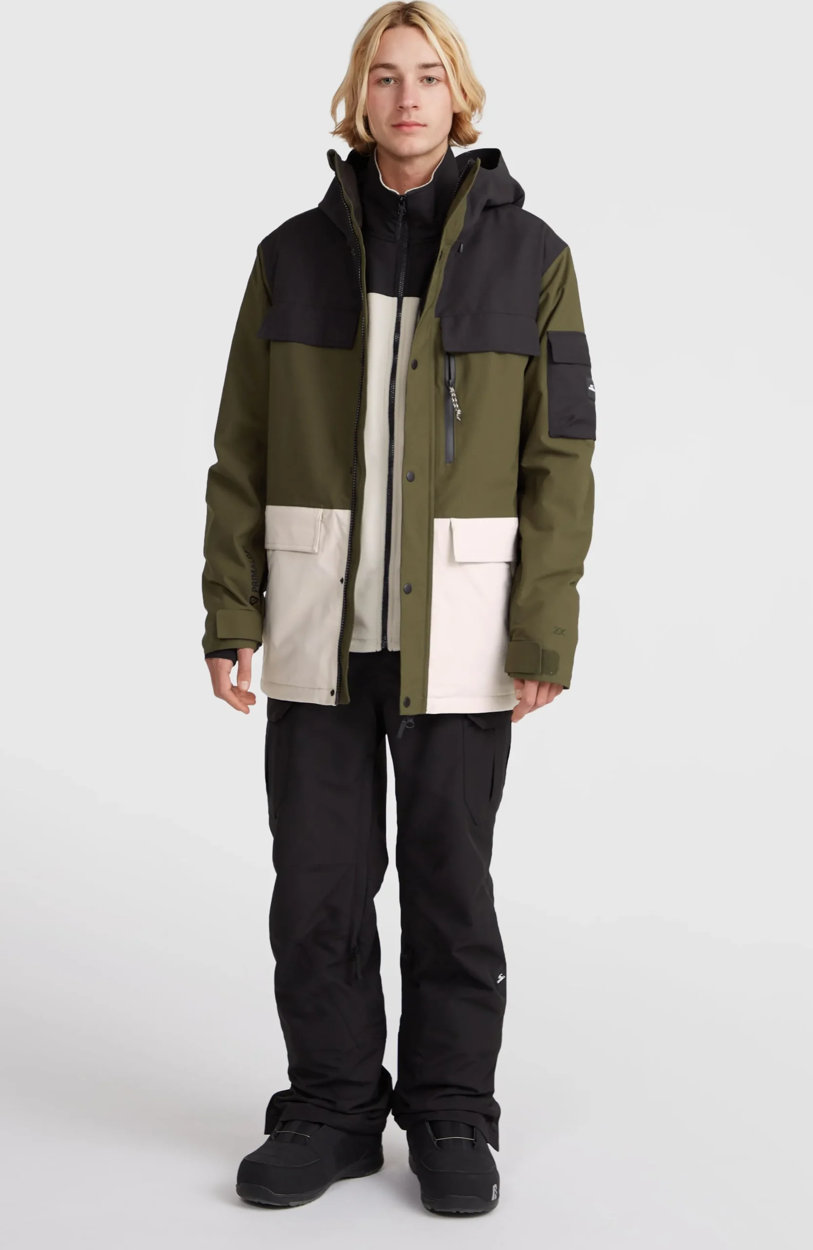 Homme O'Neill Vestes De Ski|Vestes De Snowboard-HommesVeste de ski Utility Pro Hybrid| Vert Mix