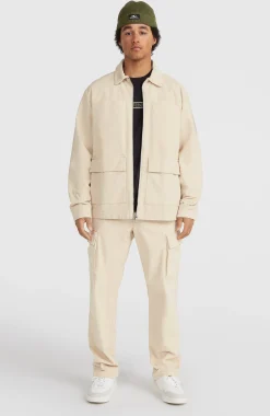 Homme O'Neill Vestes|Protection Anti-Uv-HommesVeste en velours côtelé Surf Heroes| Beige