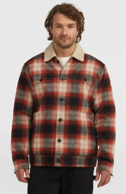 Homme O'Neill Vestes|Protection Anti-Uv-HommesVeste O'Riginals doublée en polaire| Rouge